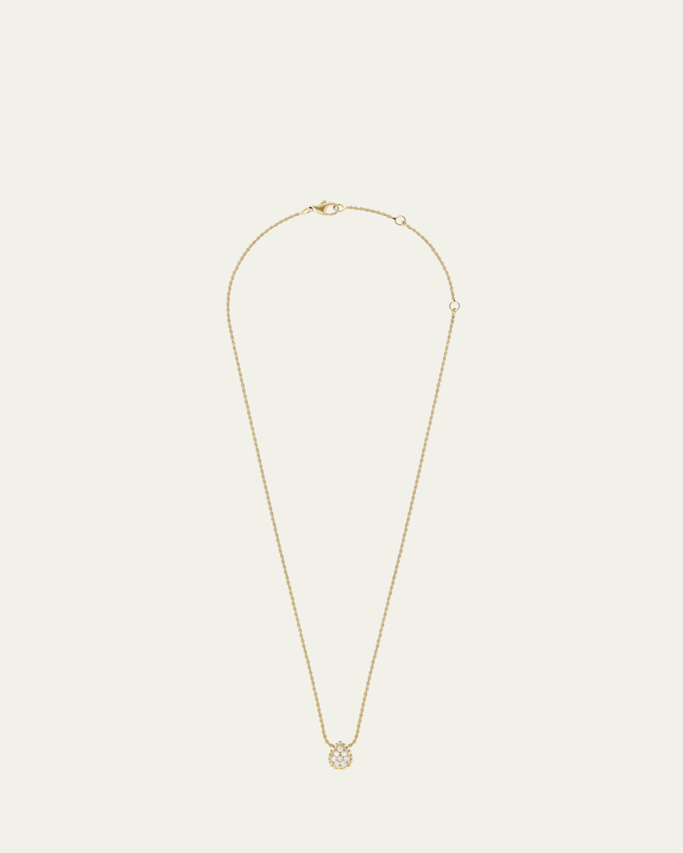 Serpent Boheme XS Motif Pendant Necklace with Diamonds